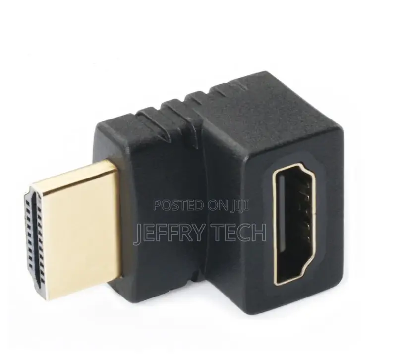 HDMI 270 Degree Right Angle Adapter Gold Plated High Speed H