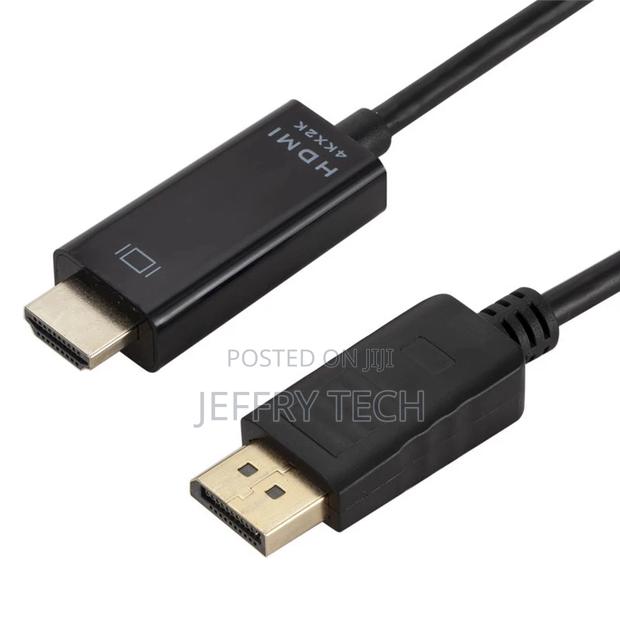 4K*2K 1.8M DP Displayport Male to HDMI Male Cable Adapter
