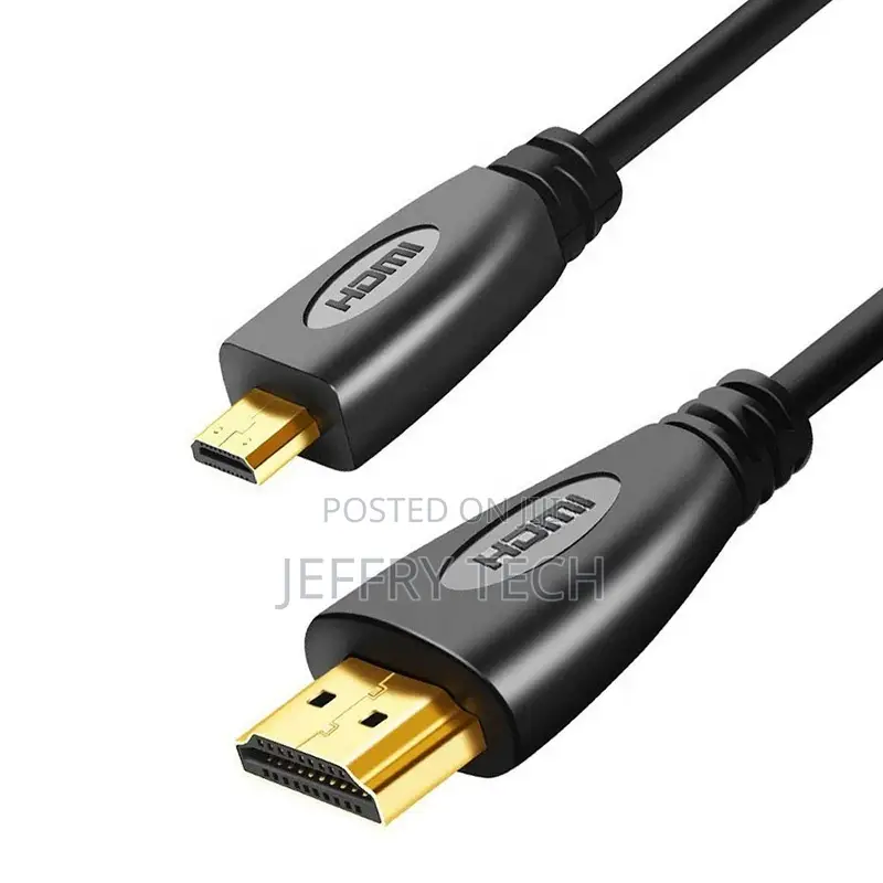 HD 1080p Gold Plated HDMI to Micro HDMI Cable 1.5m 1