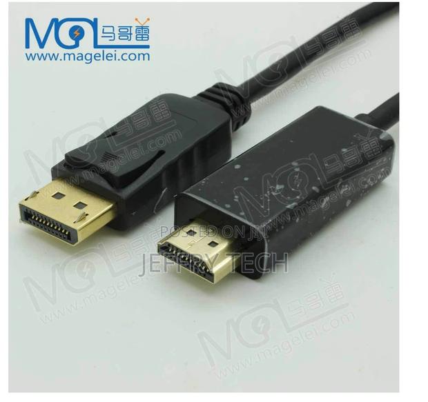 1.8m 1080P Displayport to Hdmi Cable Computer Cable DP Male - thumbnail 2