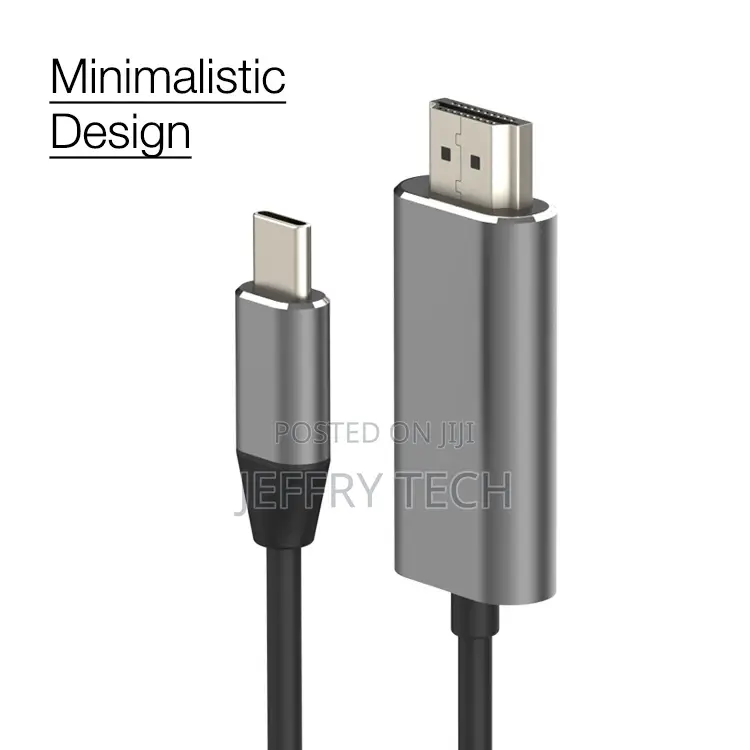 HD 4K 60hz Connect Phone to Tv Type C USB C to HDMI Cable