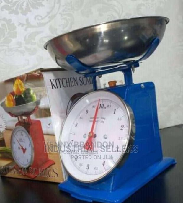 10kgs Clock Shape Kitchen Scales - main view