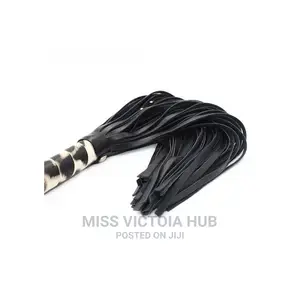 Sexy Flirting Spanking Whip Leopard Handle SM Restrain