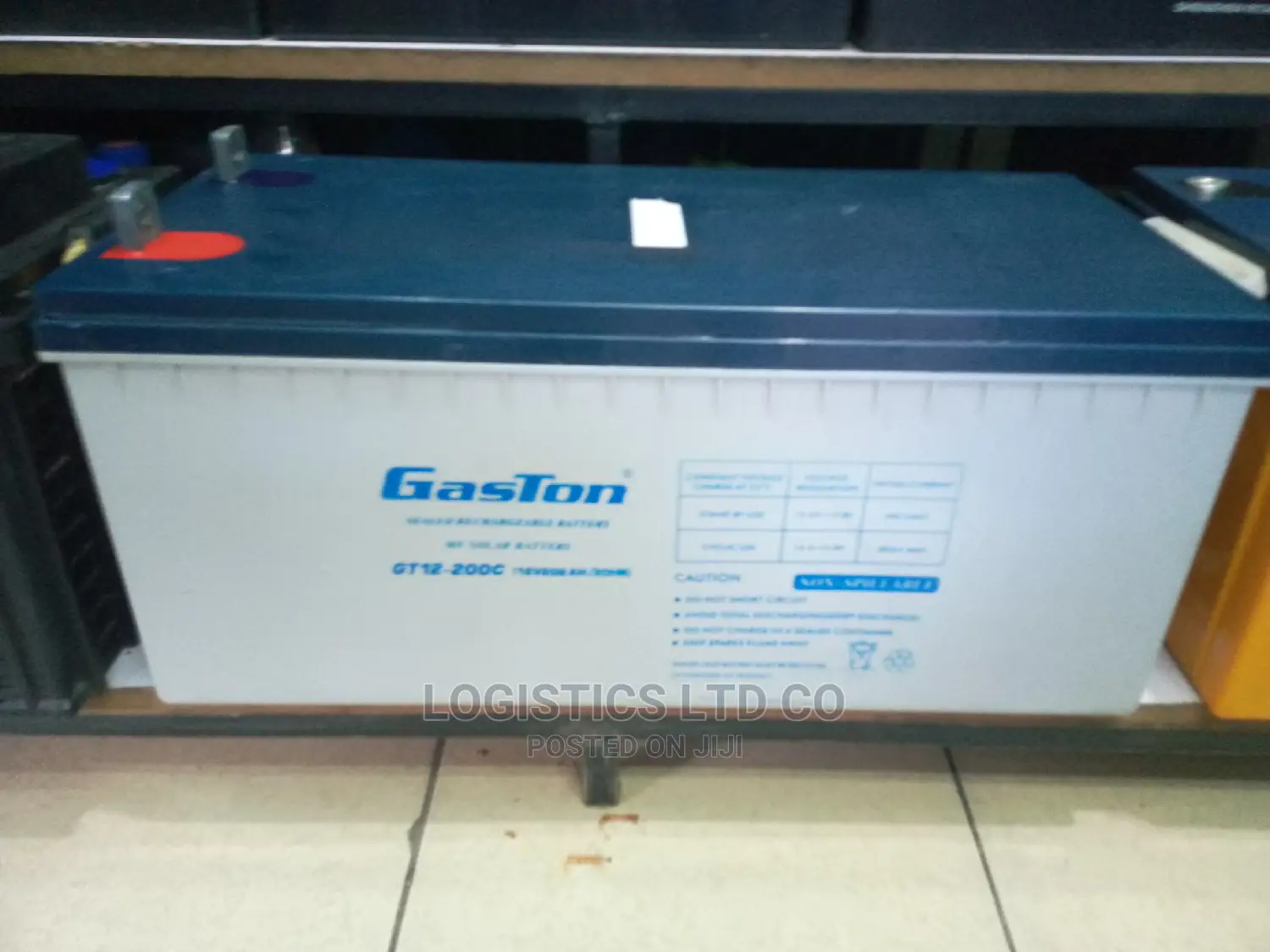 Gaston Sealed Maintenance Free Solar Battery 12v-200ah
