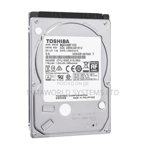 Toshiba Laptop Internal HDD 1TB