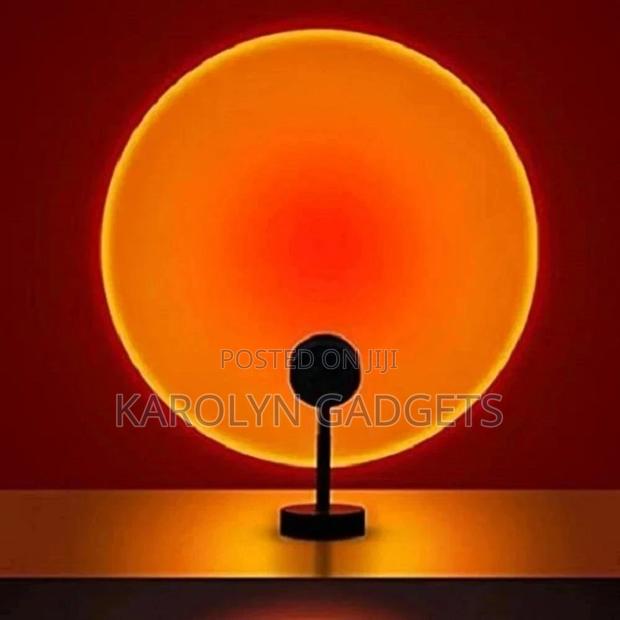 Led Lamp Multiple Colors Available Sunset Lamp Projector Ho