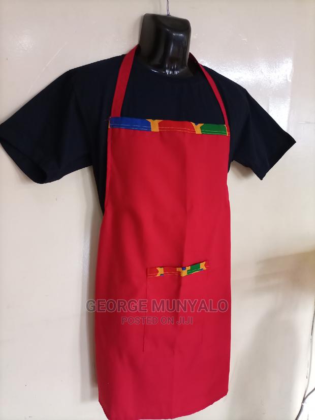 Red Kitchen Aprons - thumbnail 2