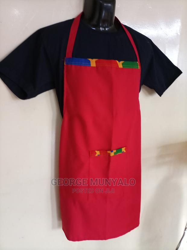Red Kitchen Aprons - thumbnail 3