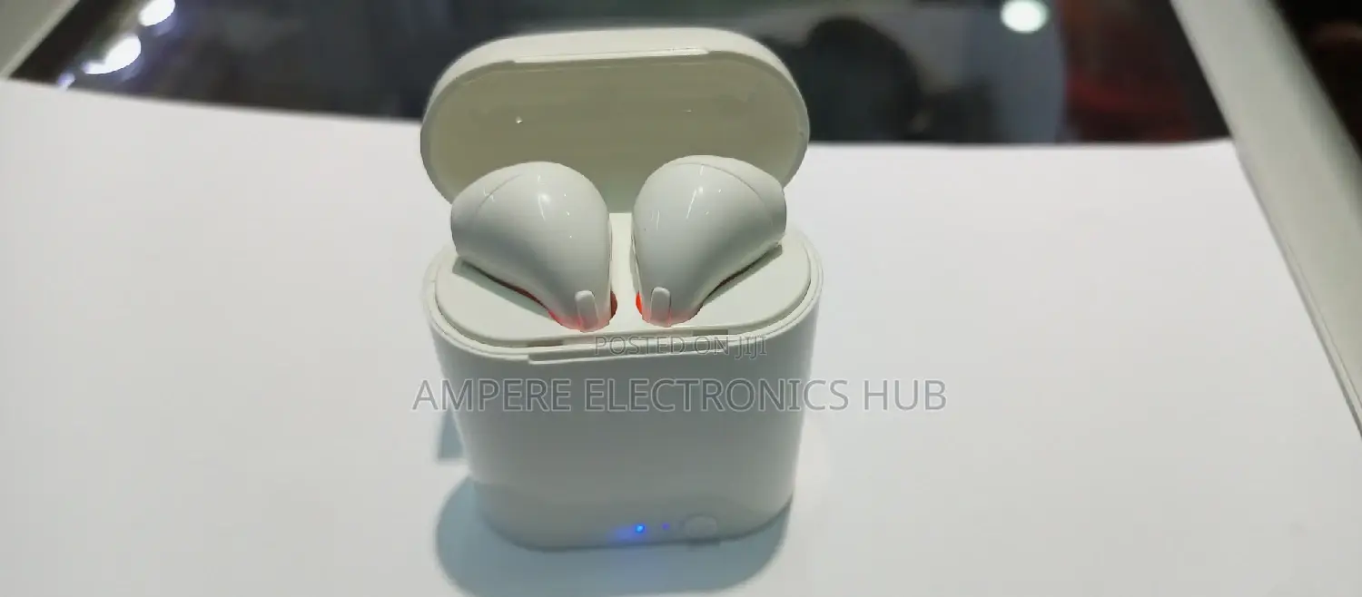 I7 Wireless Bluetooth Ear Pods - 5-6hrs Play Time
