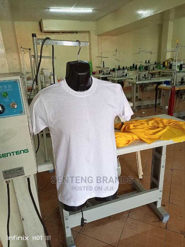 Top White Plain T-Shirts the High Quality Campaign Material - thumbnail 2