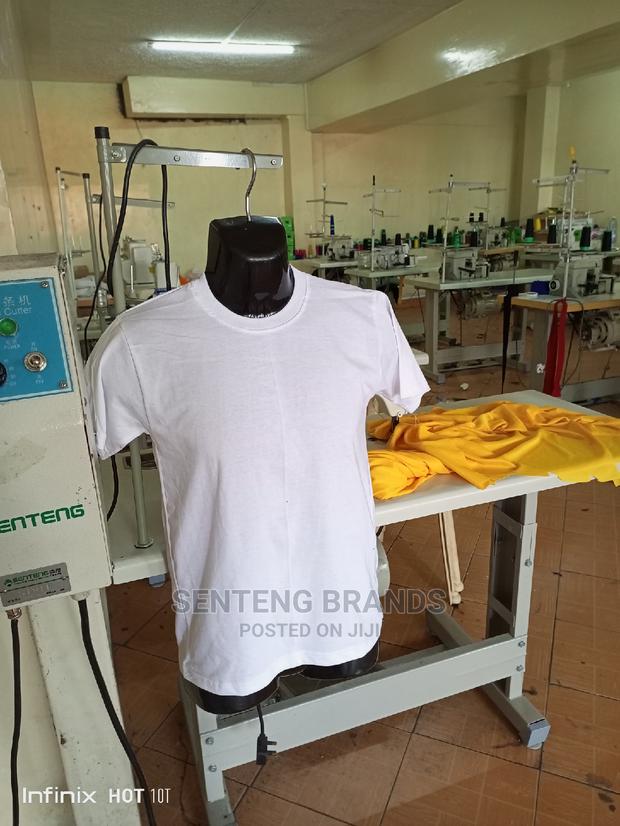 Top White Plain T-Shirts the High Quality Campaign Material - thumbnail 3