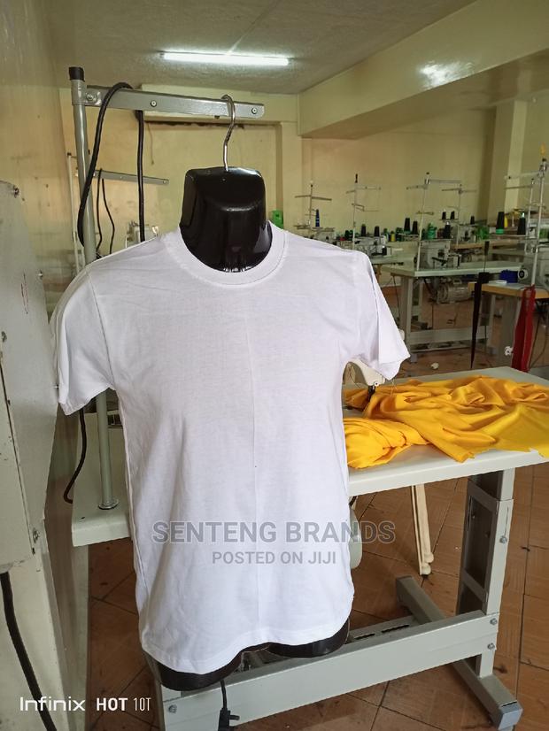 Top White Plain T-Shirts the High Quality Campaign Material - thumbnail 5