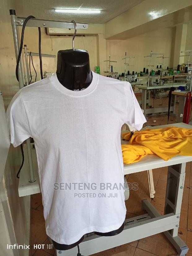 Top White Plain T-Shirts the High Quality Campaign Material - thumbnail 6