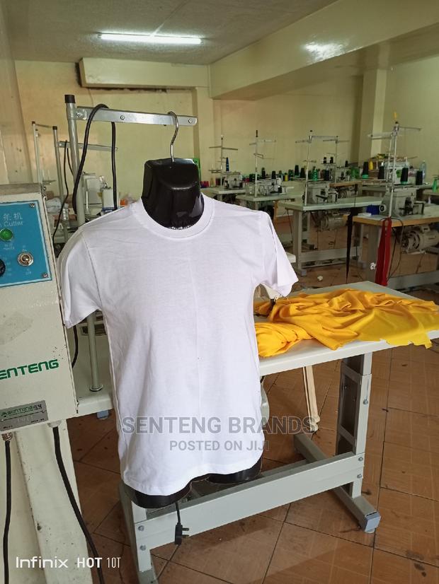 Top White Plain T-Shirts the High Quality Campaign Material - thumbnail 4