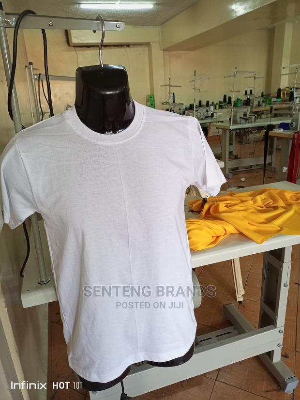 Top White Plain T-Shirts the High Quality Campaign Material - thumbnail 7