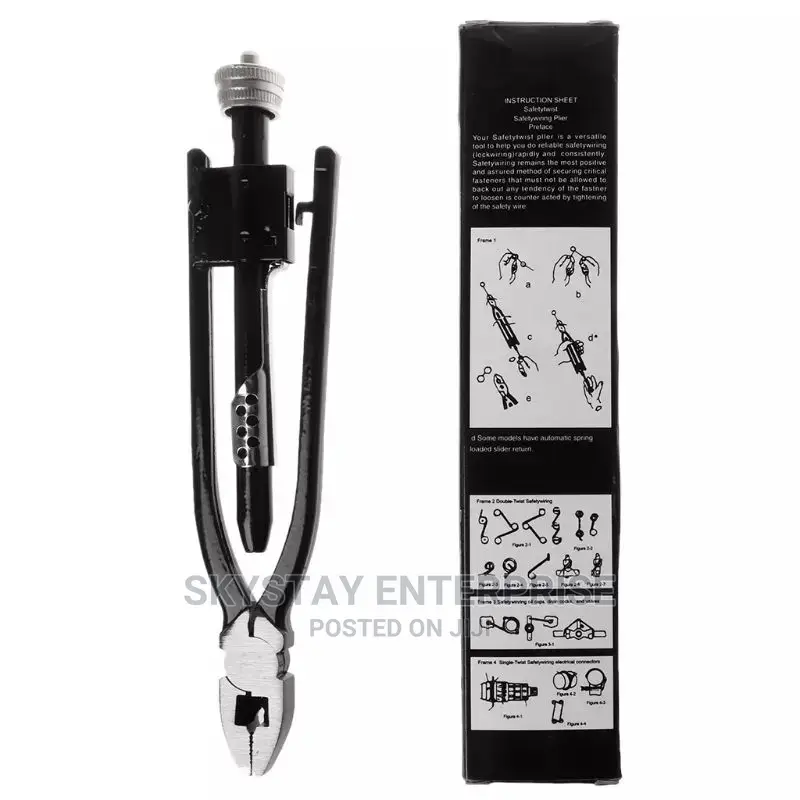 Wire Twister Safety Wirelock Pliers 9"