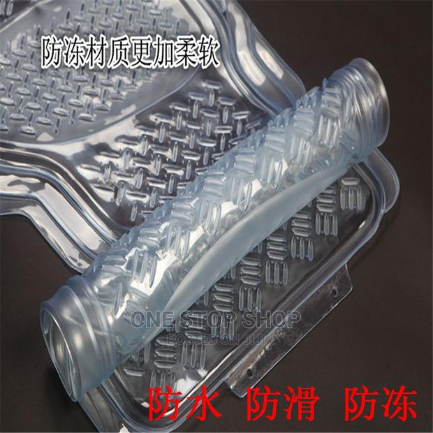 Rear Cojoined Transparent Plastic Mats for 5 and 7 Seaters