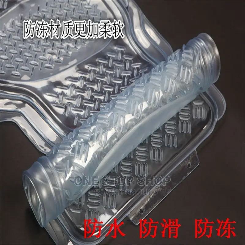 Rear Cojoined Transparent Plastic Mats for 5 and 7 Seaters