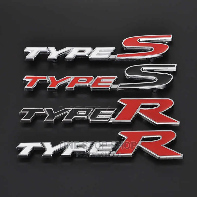 Car Styling Type R Grill Emblem