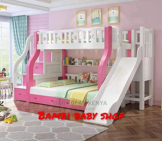 Kid's Toddler Bed/Bunk Bed/Double Decker Bed 🇰🇪🇰