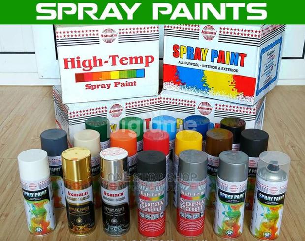 Different Colors Spray Paints - main view