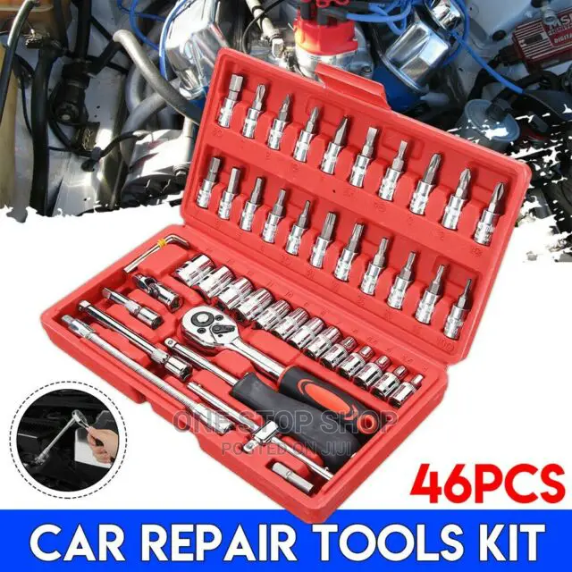 46pcs Car Repair Tools Kit