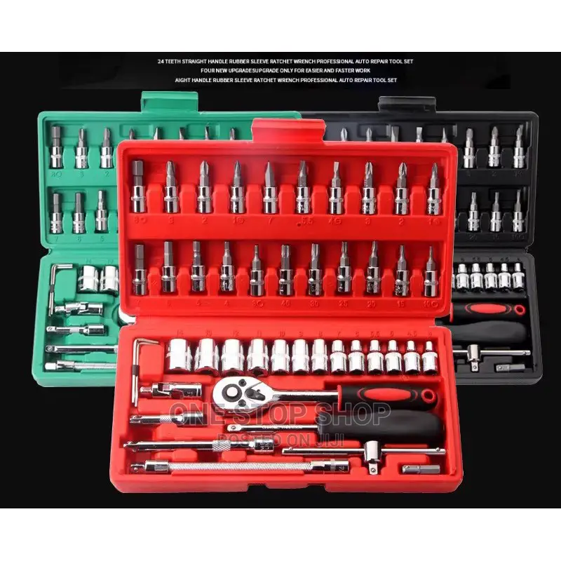 46pcs Car Repair Tools Kit
