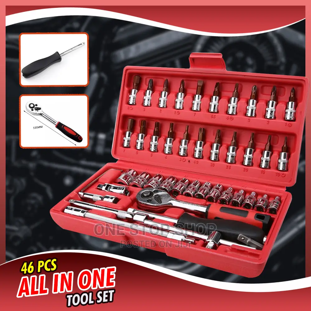 46pcs Car Repair Tools Kit