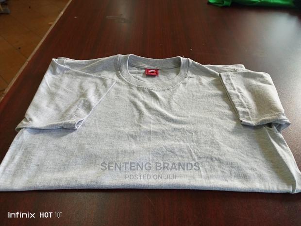 Ash Grey Cotton T-Shirts - thumbnail 2