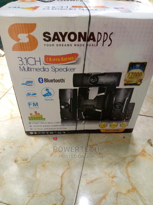Sayona Sht-1193bt - Sub-Woofer System -17000watts