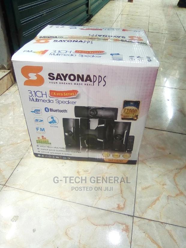 Sayona 1197BT 3.1 Channel Multimedia Speaker System - main view