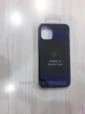 Silicone Case for iPhone 12 Black