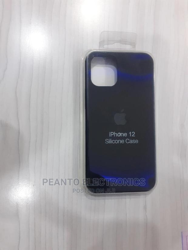 Silicone Case for iPhone 12 Black