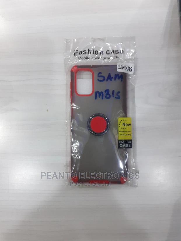 Phone Case for Samsung M31s Red/Clear - main view