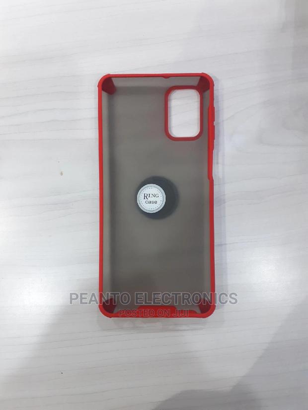 Phone Case for Samsung M31s Red/Clear - thumbnail 3