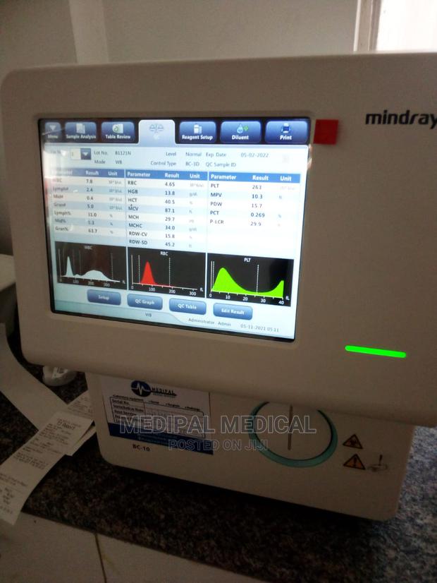 Hematology Analyzer - Mindray Bc 10 - main view