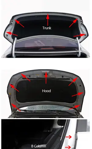 Self Adhesive Auto Boot Rubber Seal Strip