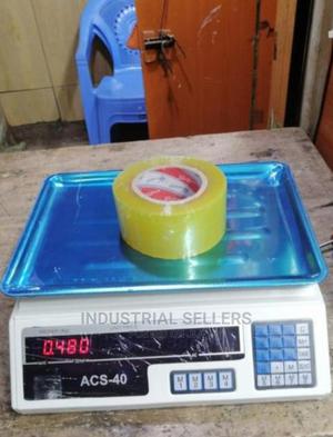 Flat Top Weighing Scales 30kgs - thumbnail 2