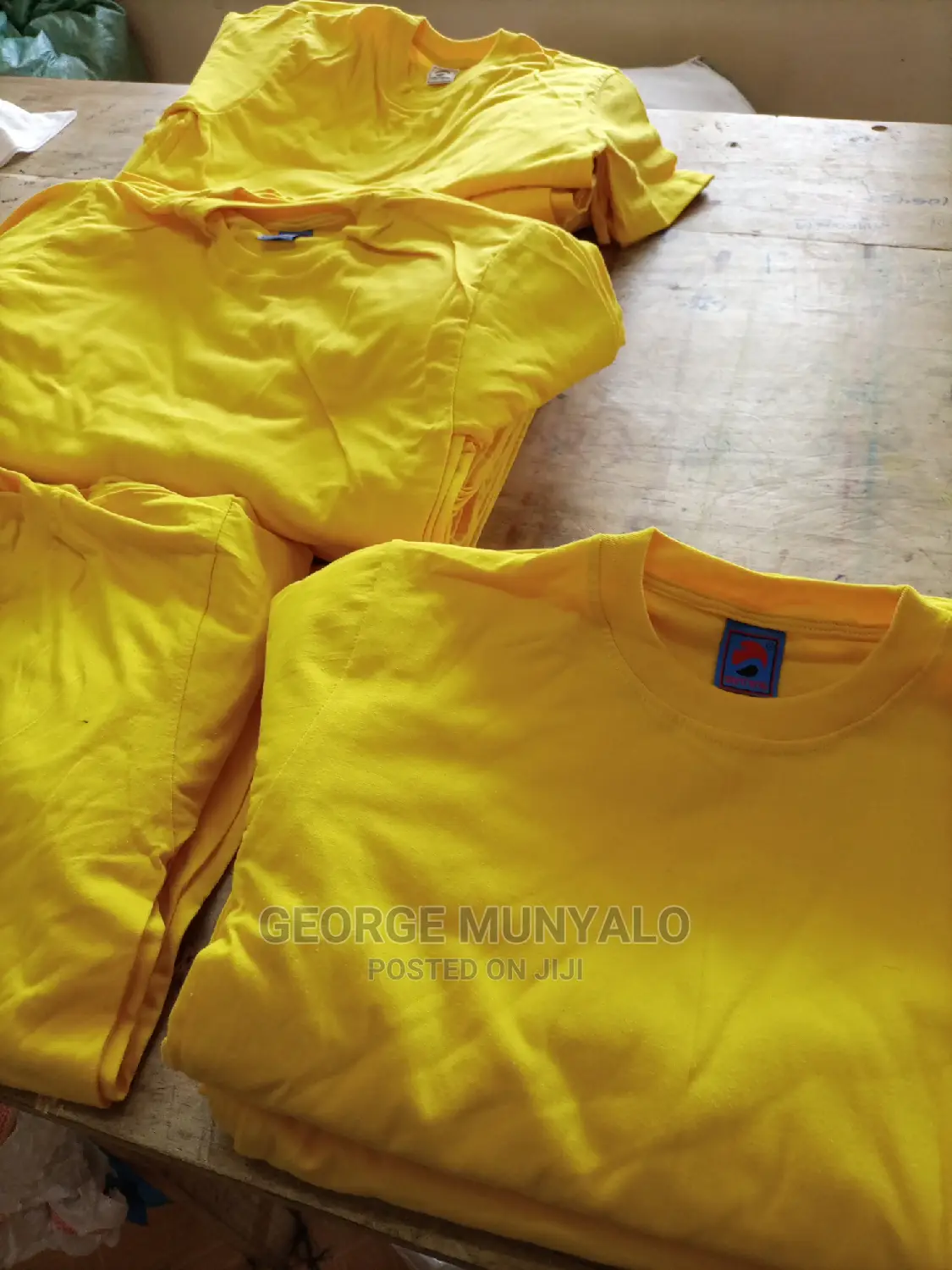 Plain T-Shirts (Yellow T-Shirts)