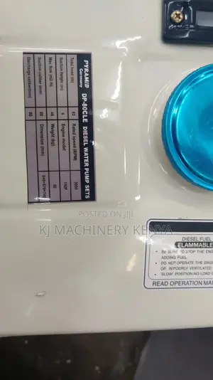 Pump 3" 83mtrs Head