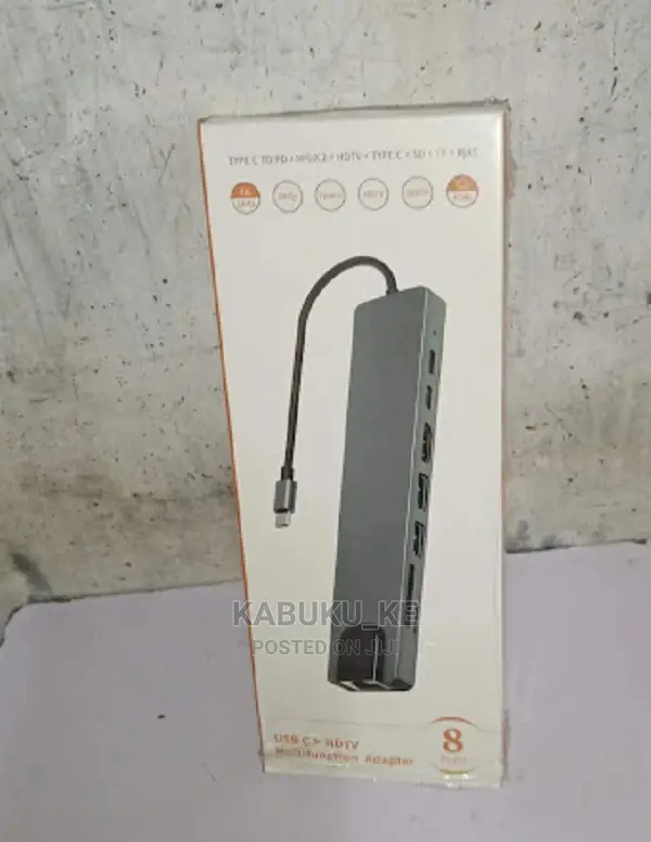 8-In-1 Type C Hub Adapter