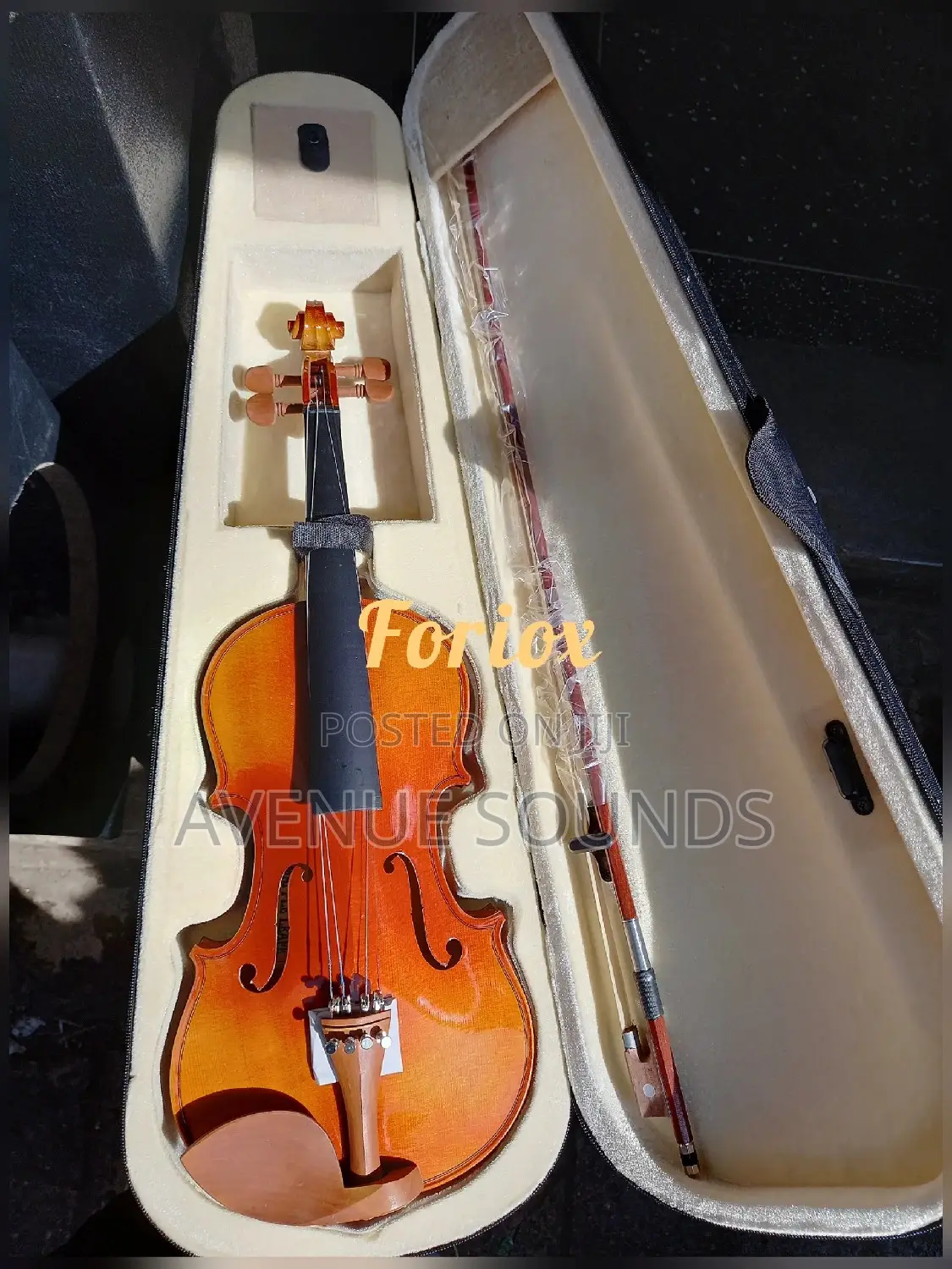 USA Maple Leaf Violin