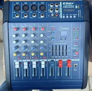 Max 4 Channels Powered Mixer