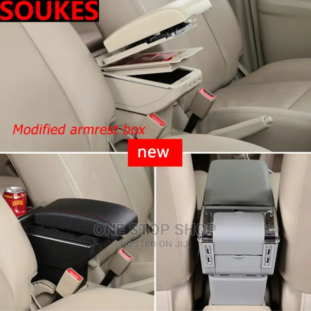 Car Armrest Box With Usb Port
