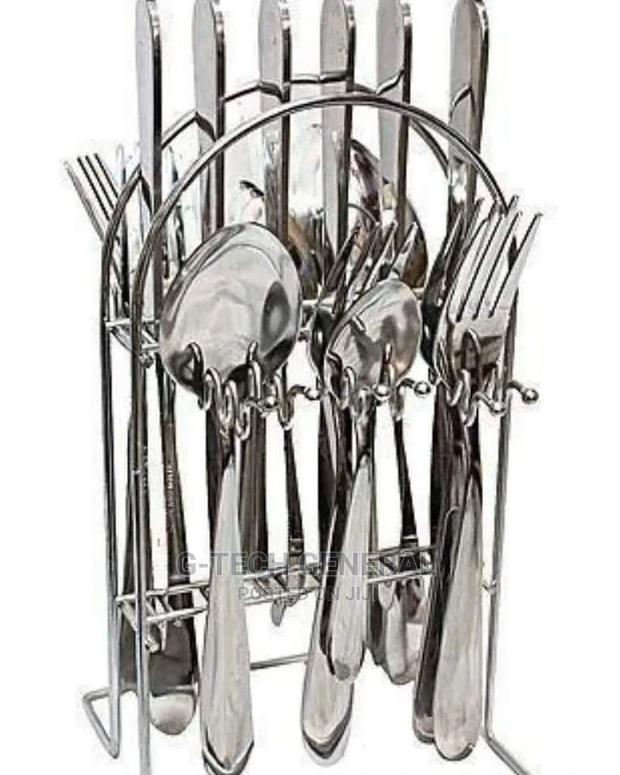 Generic 24pcs Stainless Steel Cutlery Set - main view