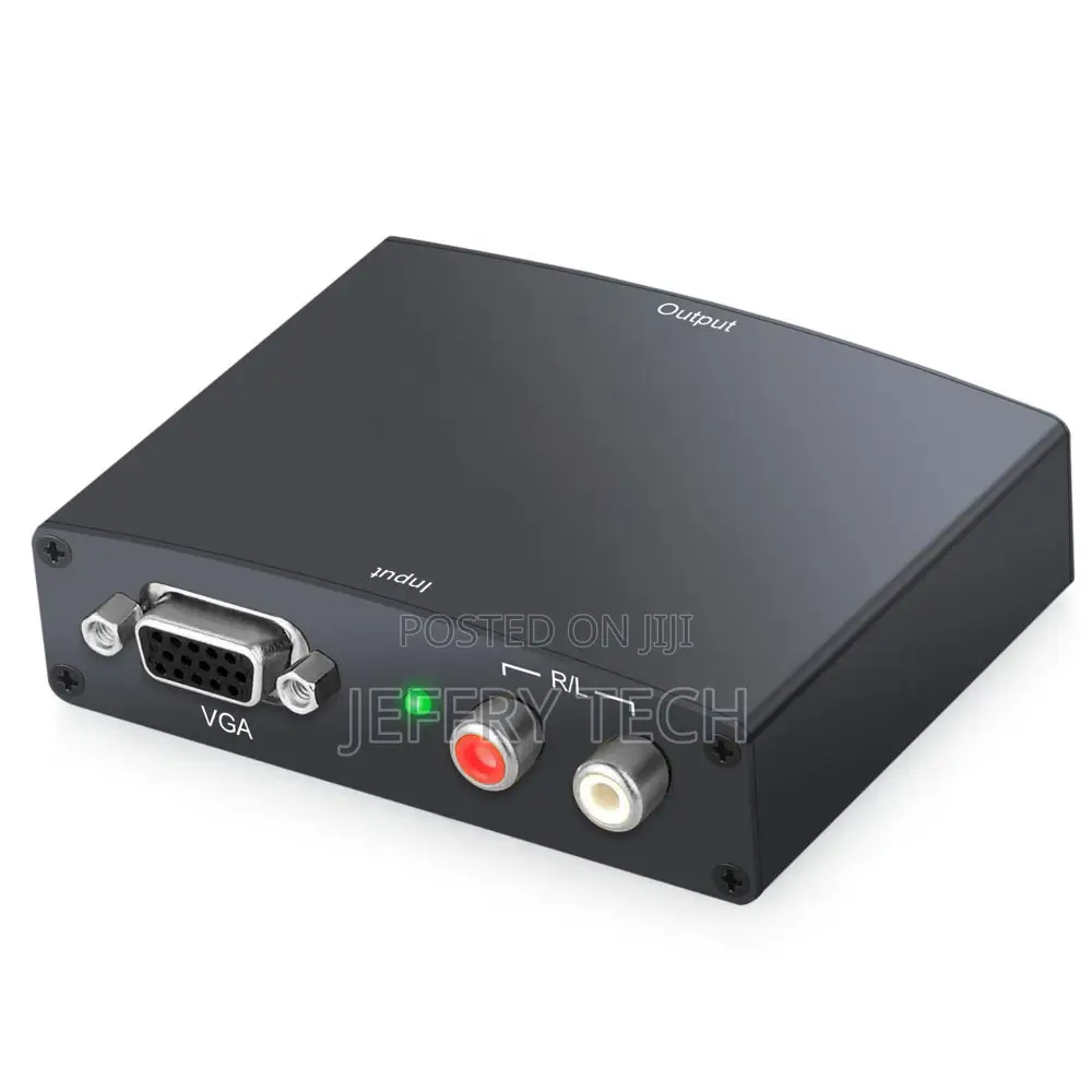 AOEYOO VGA to HDMI Converter With L/R Audio Output Metal