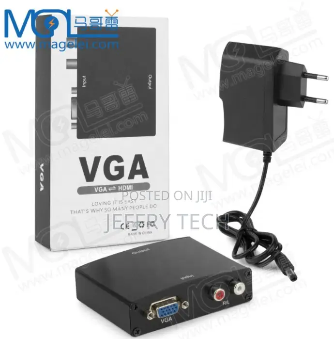 Mini Size 5.1gbps 1080P Hign Resolution VGA to HDMI Converte