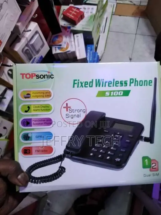 Dual Sim Card GSM Fixed Wireless Landline Phone