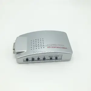 Popular VGA to AV Converter Adapter Box Input Vga Output RCA