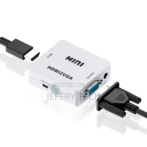 HD to VGA Video Converter Digital Singnals Output Audio Conn